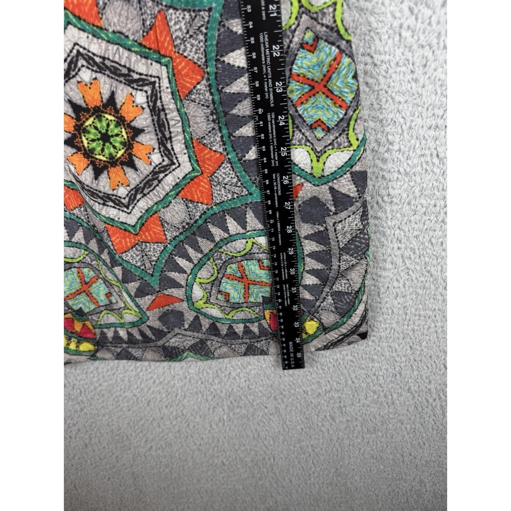 NWT Hemant Nandita Sunchart Dress Multicolor Peplum 6 Sheath Dress Anthropologie - Picture 4 of 10